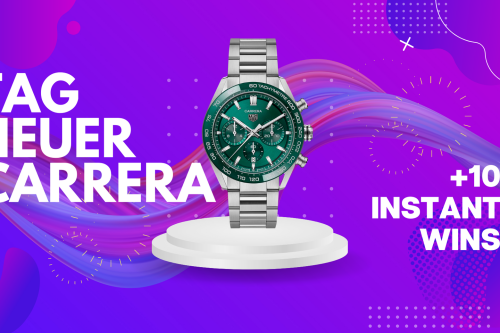 INSTANT WIN- TAG HEUER CARRERA MAIN JACKPOT + 10 INSTANT WINS