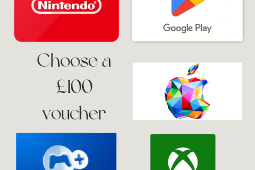AUTO WIN - PICK A £100 VOUCHER - 20/08