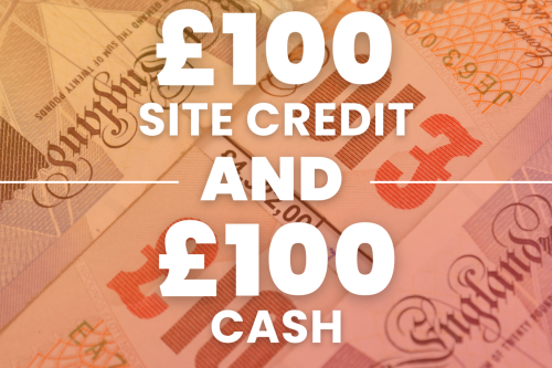 EVENING AUTO WIN - WIN £100 CASH & £100 SITE CREDIT - 19/09