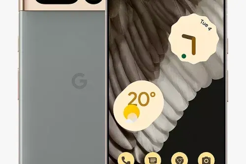 Google Pixel 7 Pro Smartphone, Android, 6.7”, 5G, SIM Free, 128GB, Hazel Grey