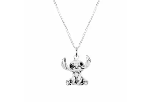 AUTO WIN - Disney Sterling Silver Lilo and Stitch Pendant Necklace - 16/09