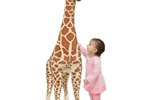 Melissa & Doug Giraffe Plush Soft Toy - 19/09