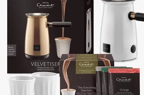 Hotel Chocolat Velvetiser Hot Chocolate Maker, White
