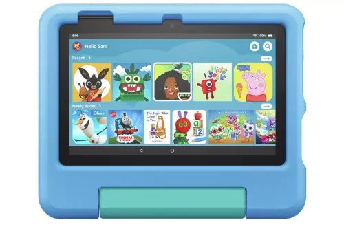 AUTO WIN - Amazon Fire 7 Kids Tablet for ages 3-7, 7in 16GB - Blue - 16/09
