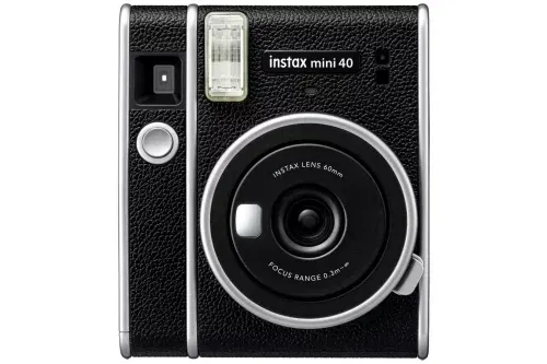 AUTO WIN - instax Mini 40 Instant Camera - Black and Silver - 16/09