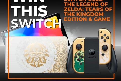 Nintendo Switch OLED - The Legend of Zelda: Tears of the Kingdom Edition & Game - 03/10