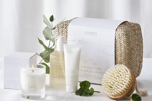 AUTO WIN - THE WHITE COMPANY Spa Restore Wellness Basket gift set -07/09