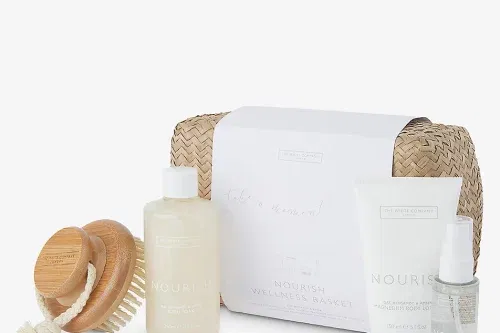 AUTO WIN-THE WHITE COMPANY Nourish Wellness Basket giftset