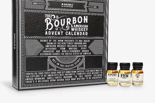 AUTO WIN - Drinks by the Dram Bourbon and American whisky Advent Calendar 24 x 30ml - 08/10