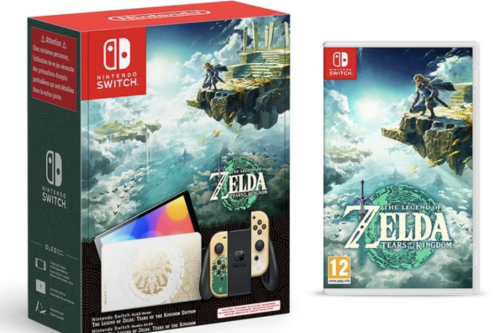 WIN A Nintendo Switch OLED Zelda Console & The Legend of Zelda Game - 12/09