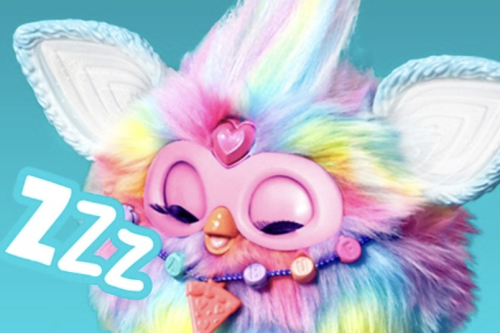 AUTO WIN - Furby Interactive Tie Dye Plush Toy - 12/09