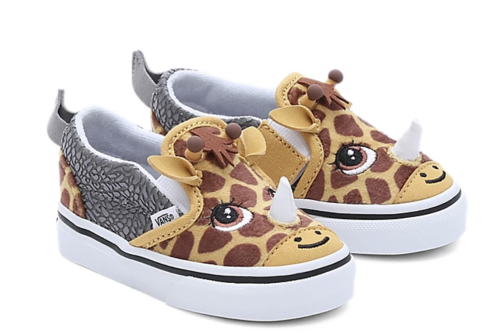 AUTO WIN - TODDLER SLIP-ON V RINOCERAFFE SHOES (1-4 YEARS)