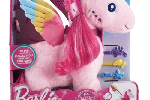 AUTO WIN - Barbie Touch of Magic Walk & Flutter Pegasus Plush with Sounds - 26/09
