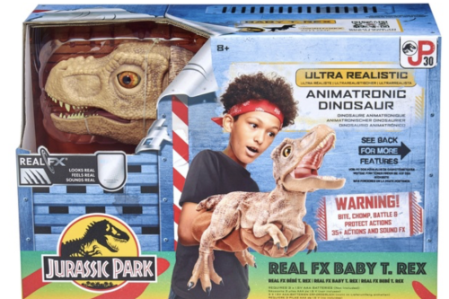 AUTO WIN - Jurassic Park Real FX T-Rex with 35 + Actions and Sound Effects - 15/10