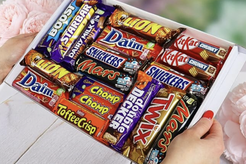 QUICK* AUTO WIN - **3 WINNERS** Win a Men's Chocolate Letterbox Gift Hamper With Boost, Lion, Snickers, Mars, KitKat Chunky, Twix, Daim & More