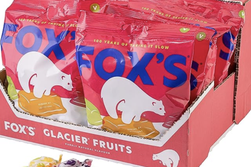 FOX GIVEAWAY - AUTO WIN Fox's Glacier Fruits 200 g (Pack of 12)