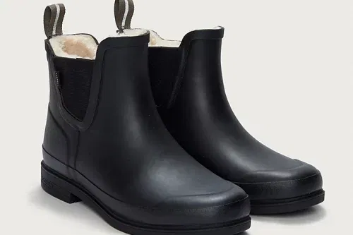 AUTO WIN - Tretorn Faux Fur Lined Rain Boots - 22/09