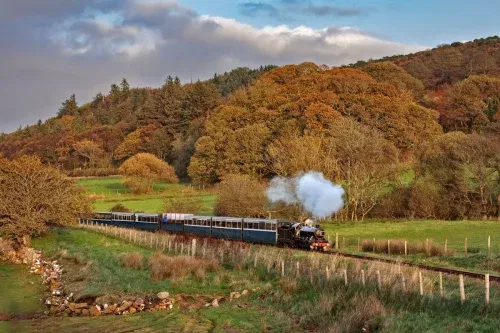 One Night Lake District Break with Steam Train Trip and Cream Tea for Two - 29/09
