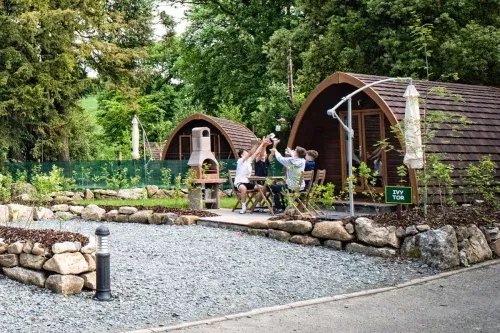 Two Night Mega Pod Glamping Break for Two at Langstone Manor, Dartmoor - 15/09