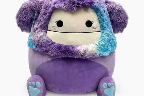 Auto win-Squishmallows Eden the Purple Bigfoot 20" Plush Soft Toy