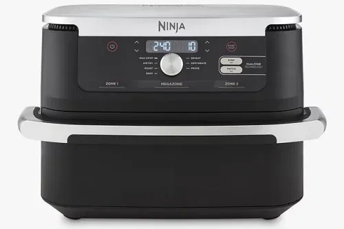 Ninja Foodi FlexDrawer AF500UK Air Fryer, 10.4L, Black