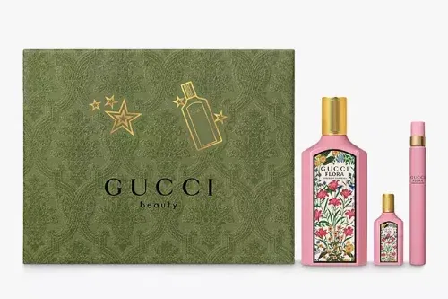 Gucci Flora Gorgeous Gardenia Eau de Parfum 100ml Fragrance Gift Set - 06/11