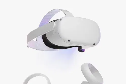 Meta Quest 2, All-In-One Virtual Reality Headset and Controllers, 256GB & Carry Case - 02/11