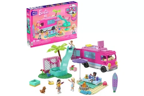 AUTO WIN - Mega Barbie Building Set - Dream Camper Adventure - 04/11