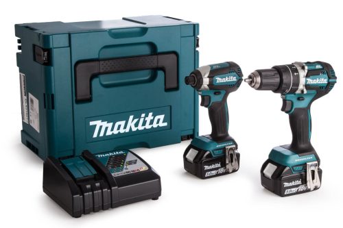AUTO WIN-Makita DLX2180TJ 18V Brushless Drill & Driver Twin Kit with 2x 5.0Ah Batteries