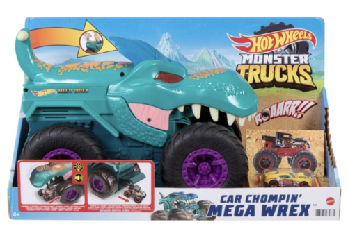AUTO WIN - Hot Wheels Monster Trucks Car Chompin' Mega Wrex - 22/10