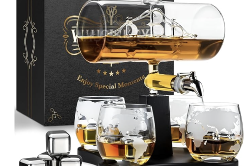 QUICK AUTO WIN - Whisiskey – Whiskey Decanter – Sailing Ship