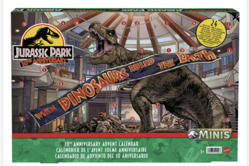 AUTO WIN - Jurassic World Holiday Advent Calendar with Mini Dinosaur Toys - 17/10