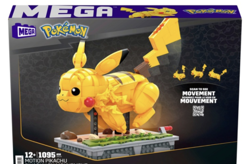 AUTO WIN - Mega Pokémon Motion Pikachu Building Set - 20/10