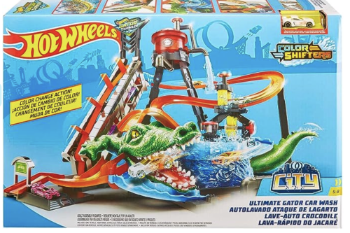 AUTO WIN - Hot Wheels Ultimate Gator Car Wash - 12/10