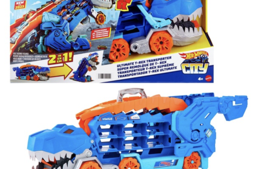 AUTO WIN - Hot Wheels City Ultimate T-Rex Transporter - 11/10