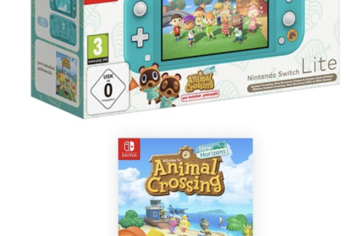 AUTO WIN - Nintendo Switch Lite Animal Crossing: New Horizons Timmy & Tommy's Edition - 26/10