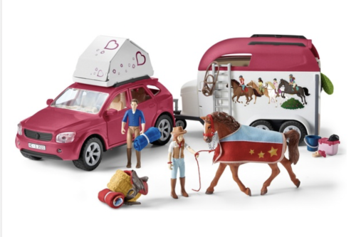 AUTO WIN - Schleich Horse Club Horse Adventures with Car and Trailer 42535 - 30/10