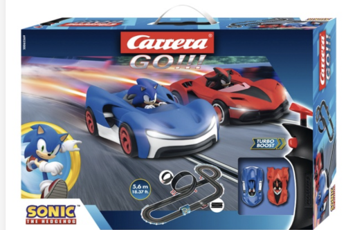 AUTO WIN - Carrera Go!!! - Sonic the Hedgehog 5.6m Racetrack 1:43 Scale - 29/10