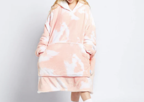 AUTO WIN - Peach Tie-Dye Oodie - 28/10