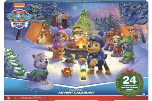 AUTO WIN - PAW Patrol: 2023 Advent Calendar with 24 Surprise Toys - 30/10