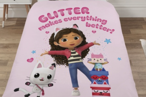 AUTO WIN - Gabby's Dollhouse Single Reversible Duvet Set - 02/11