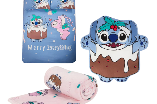 AUTO WIN - DISNEY STITCH CHRISTMAS BEDDING SET - 08/10