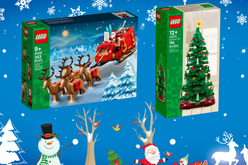 MORNING AUTO WIN - Lego Christmas Tree & Santa's Sleigh - 13/10