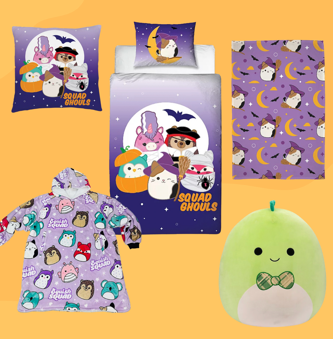 Halloween deals Squishmallow bundle