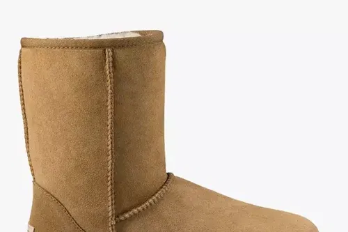 AUTO WIN-UGG Classic II Short Sheepskin Boots, Black