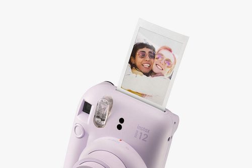 AUTO WIN - Fujifilm Instax Mini 12 Instant Camera with Built-In Flash & Hand Strap, Lilac Purple - 14/11