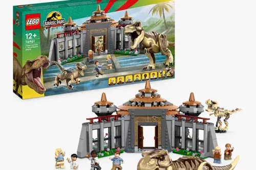 AUTO WIN-LEGO Jurassic World 76961 Visitor Centre: T Rex & Raptor Attack