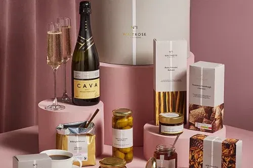 AUTO WIN - Waitrose & Partners No. 1 Epicurean Hat Box Hamper - 21/11