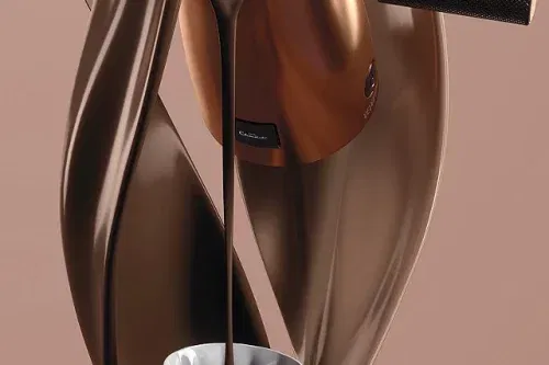 Hotel Chocolat Velvetiser & 2x Podcups, Copper