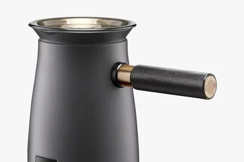 Hotel Chocolat Velvetiser & 2x Podcups, Charcoal